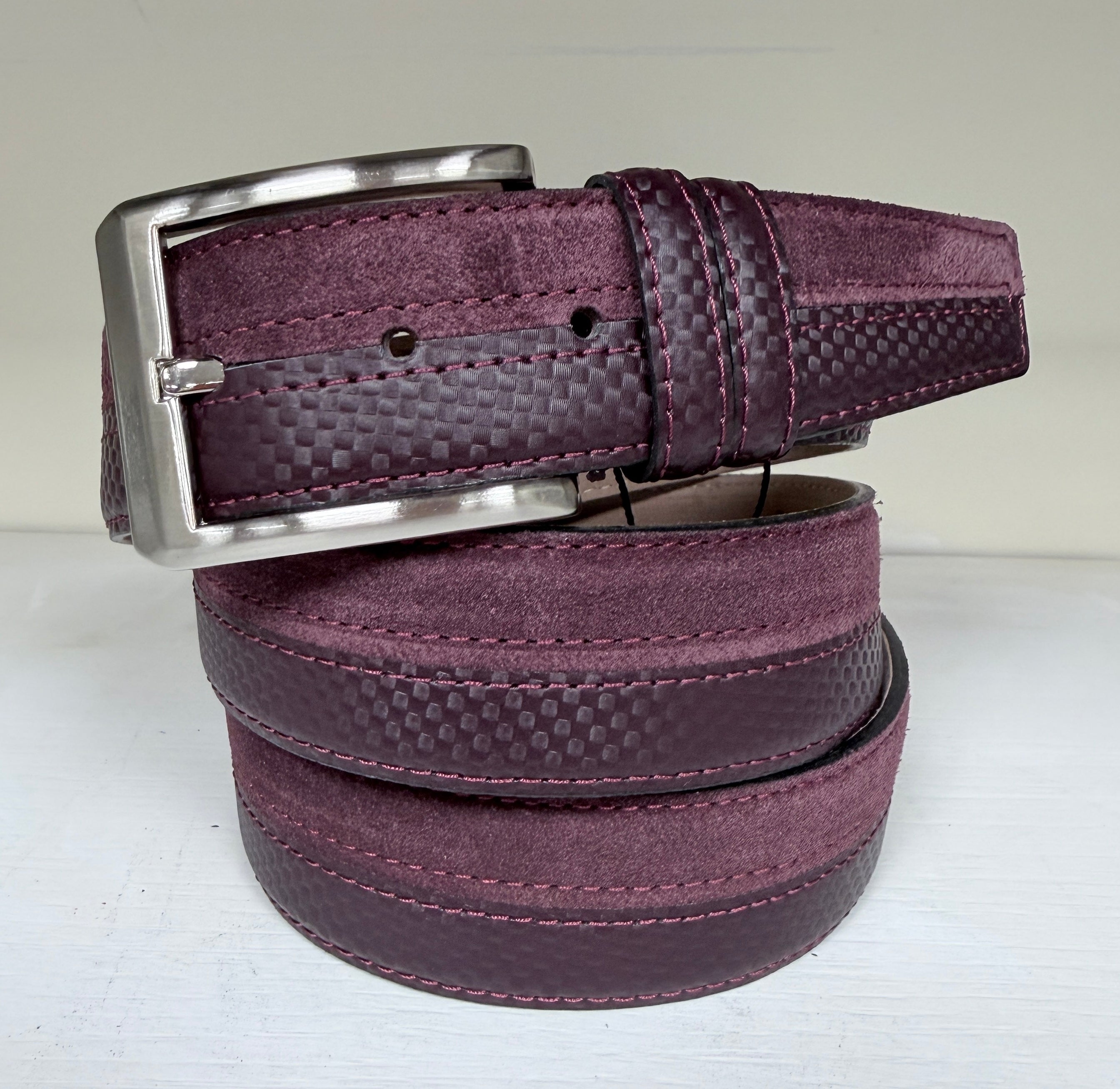 CBelt-8662 Belt- Burgundy