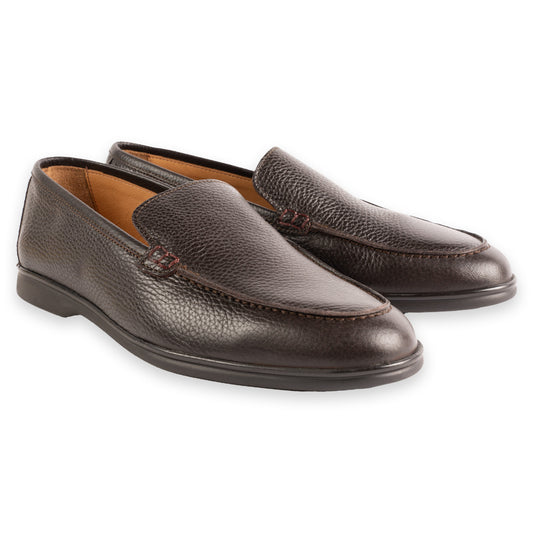 P0217-3564 Venetian Loafer- Dark Brown