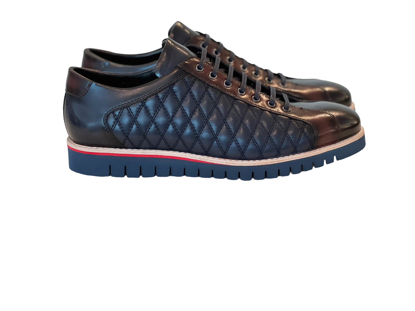 C212-4005 Sport Comfort Fashion- Navy+Burgundy
