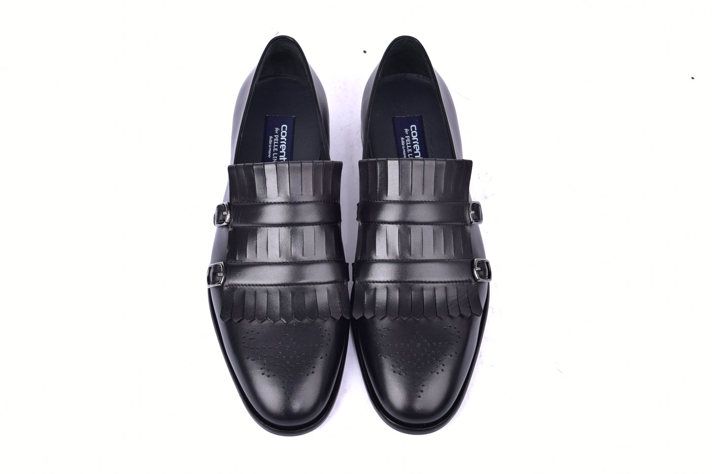 C0001902-5211 Kilt side buckle Loafer-Black