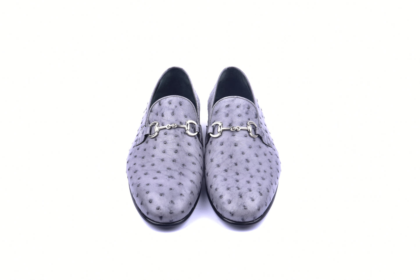 C02206-5405 Genuine Ostrich- Grey