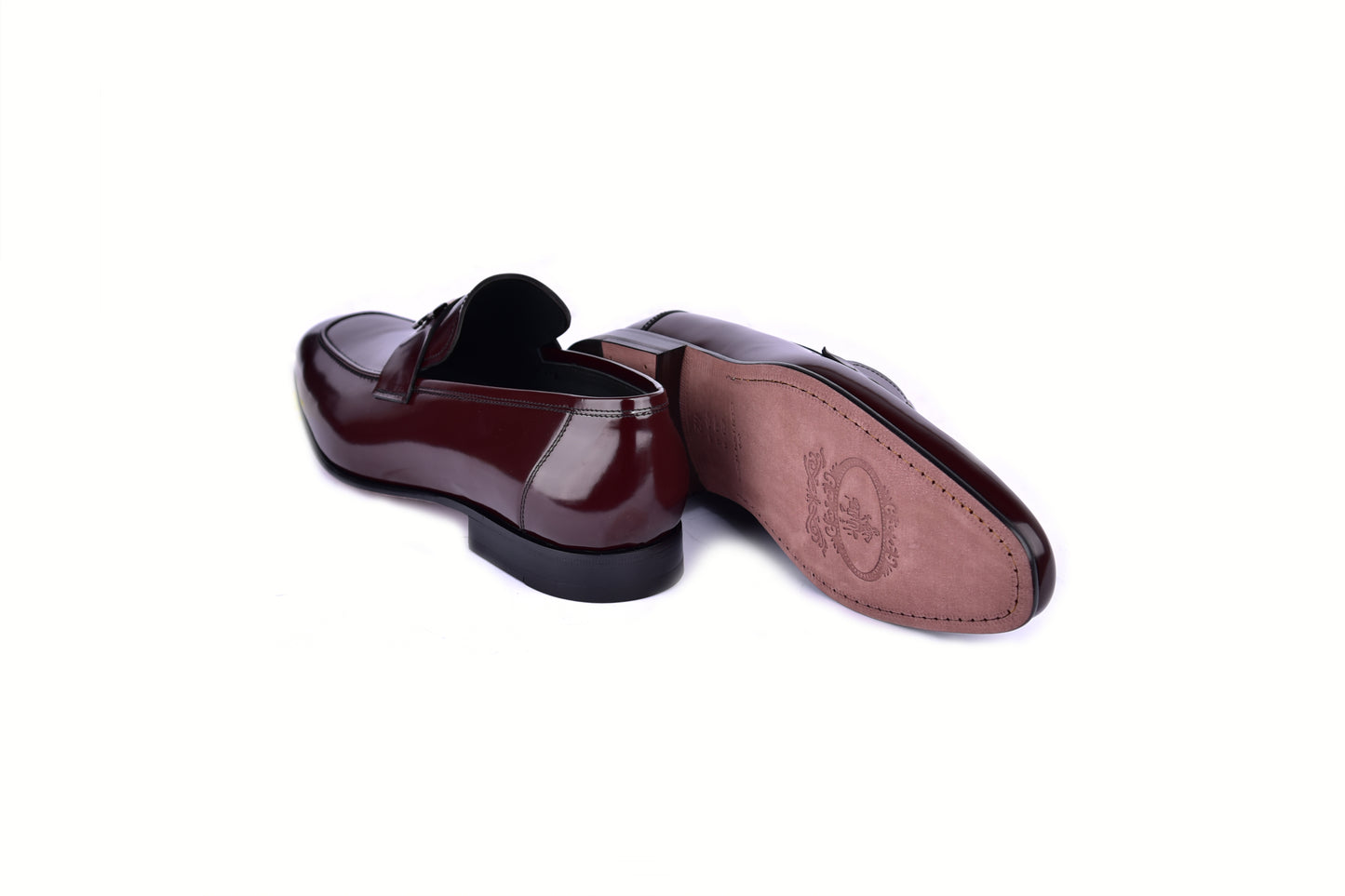 C02000-5760 H buckle Burgundy Lux Calf Skin
