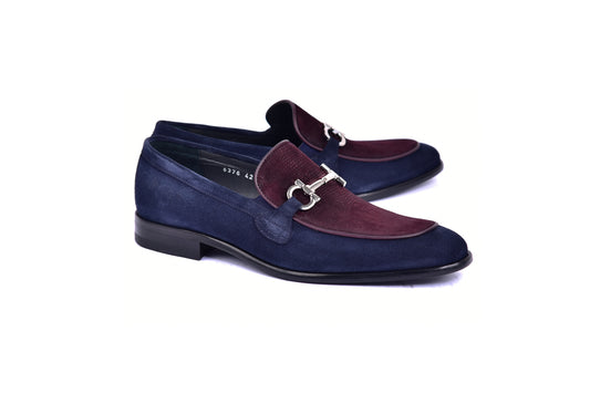 C11109-6376S- Navy+Burgundy