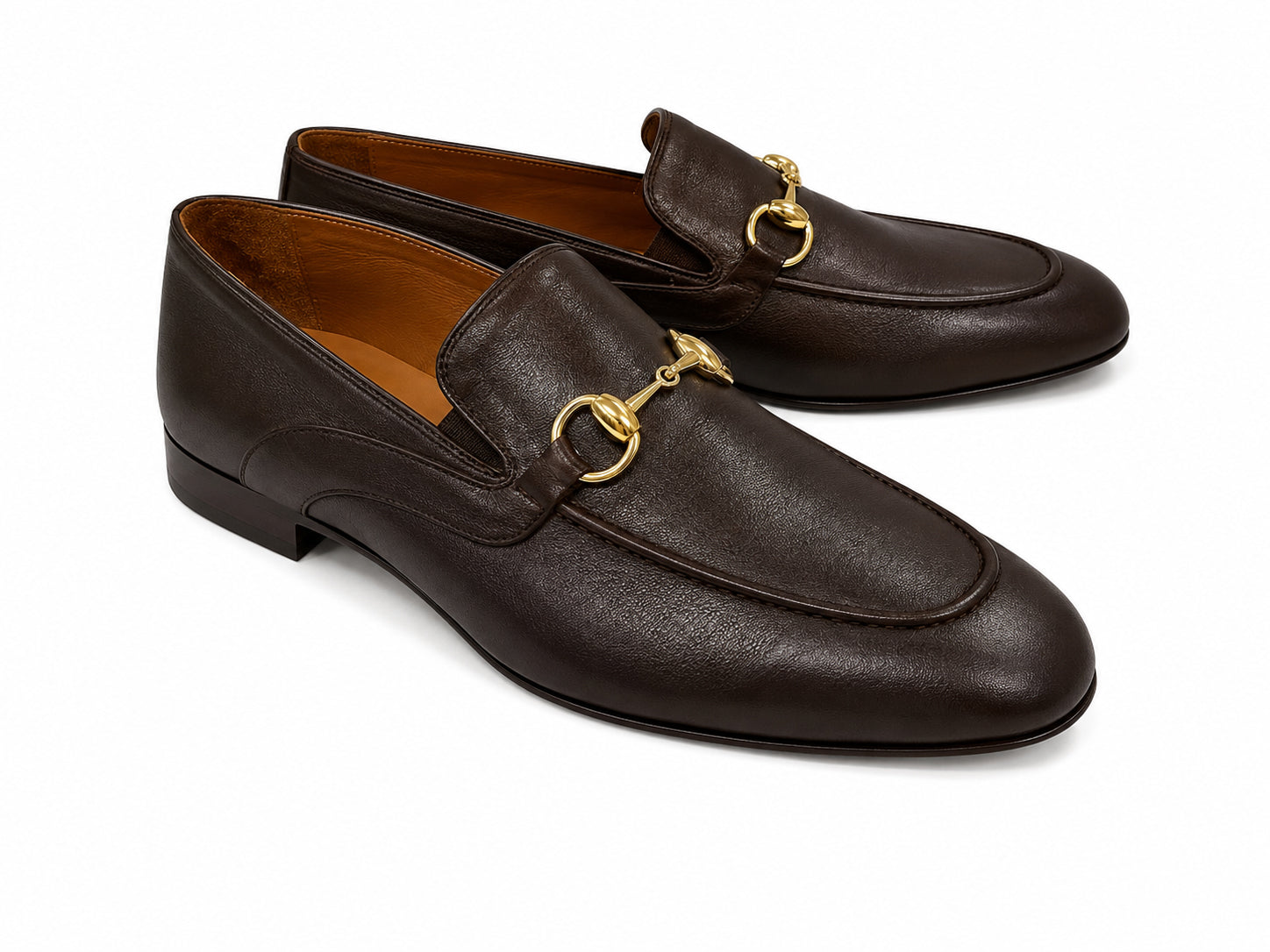 CU00021 -7195 Bit buckle loafer- Brown