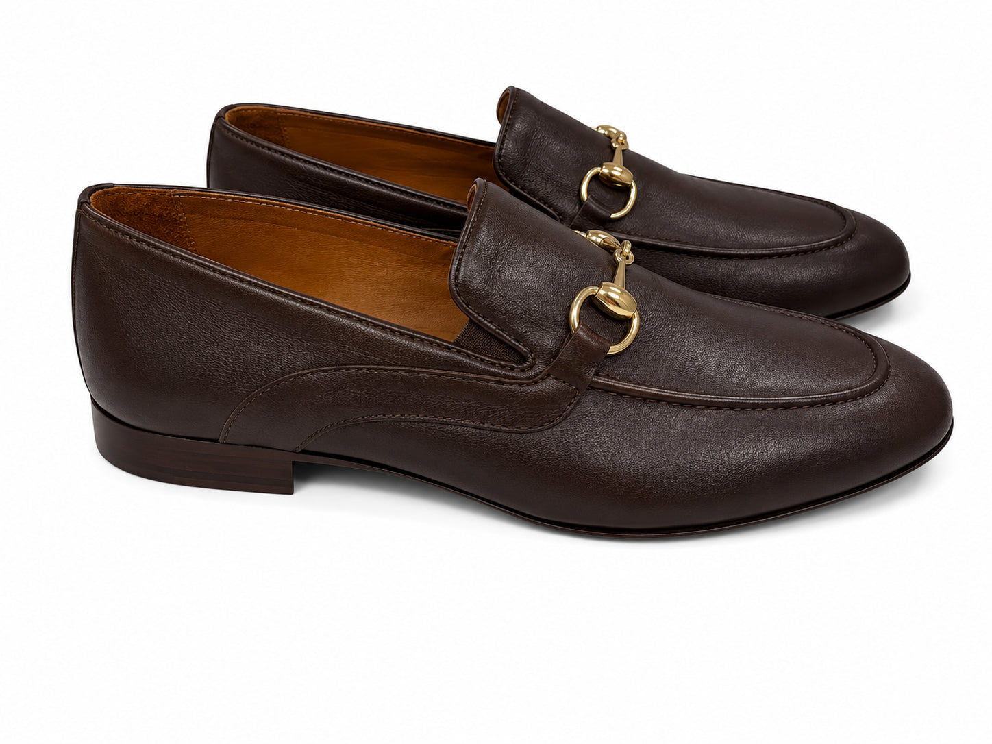 CU00021 -7195 Bit buckle loafer- Brown