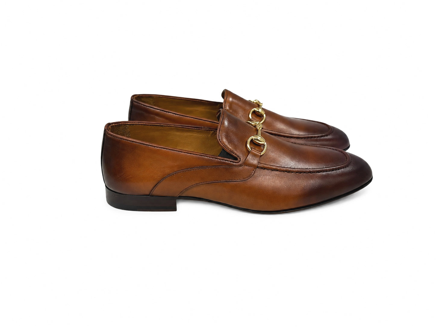 CU00023 -7195 Bit buckle loafer- Tan