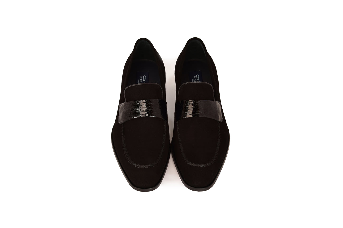 C000211-7425S Loafer-Black Suede