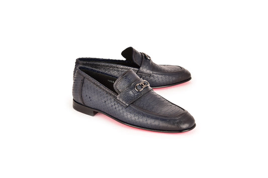 C0001114-7652 Python loafer-Navy