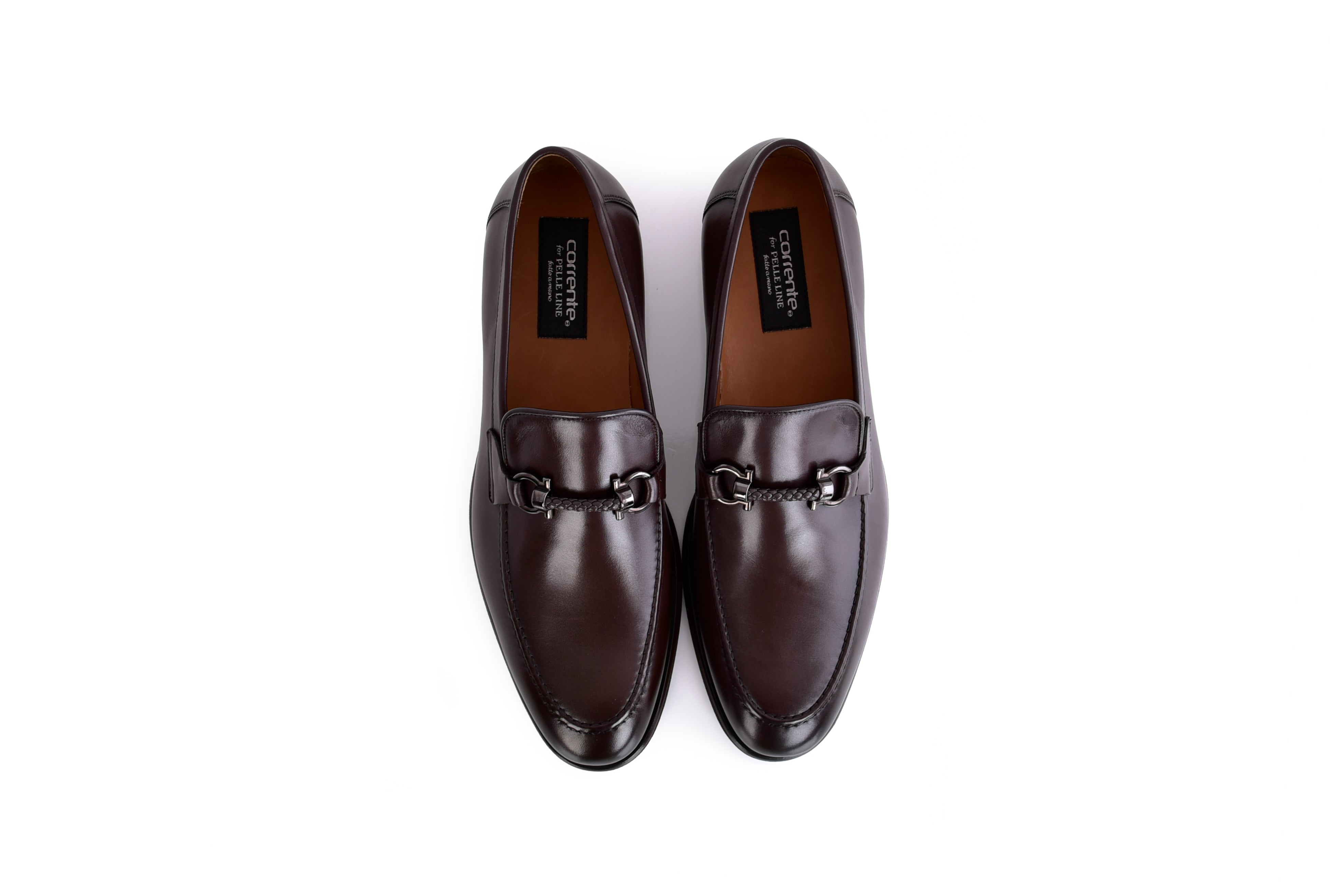 C000135-8413 Buckle loafer- Brown