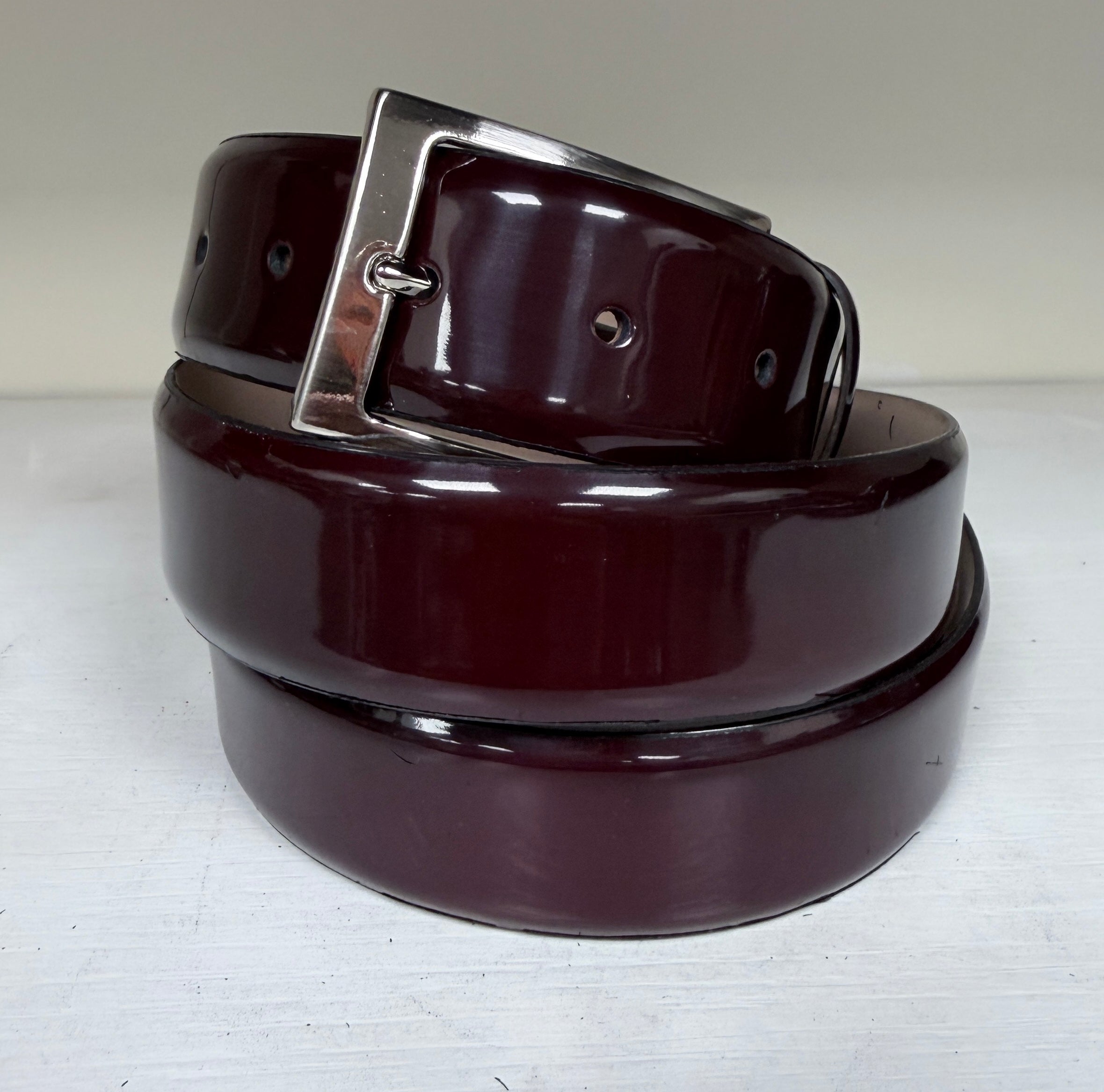 CBelt-Dress -Cordovan Burg