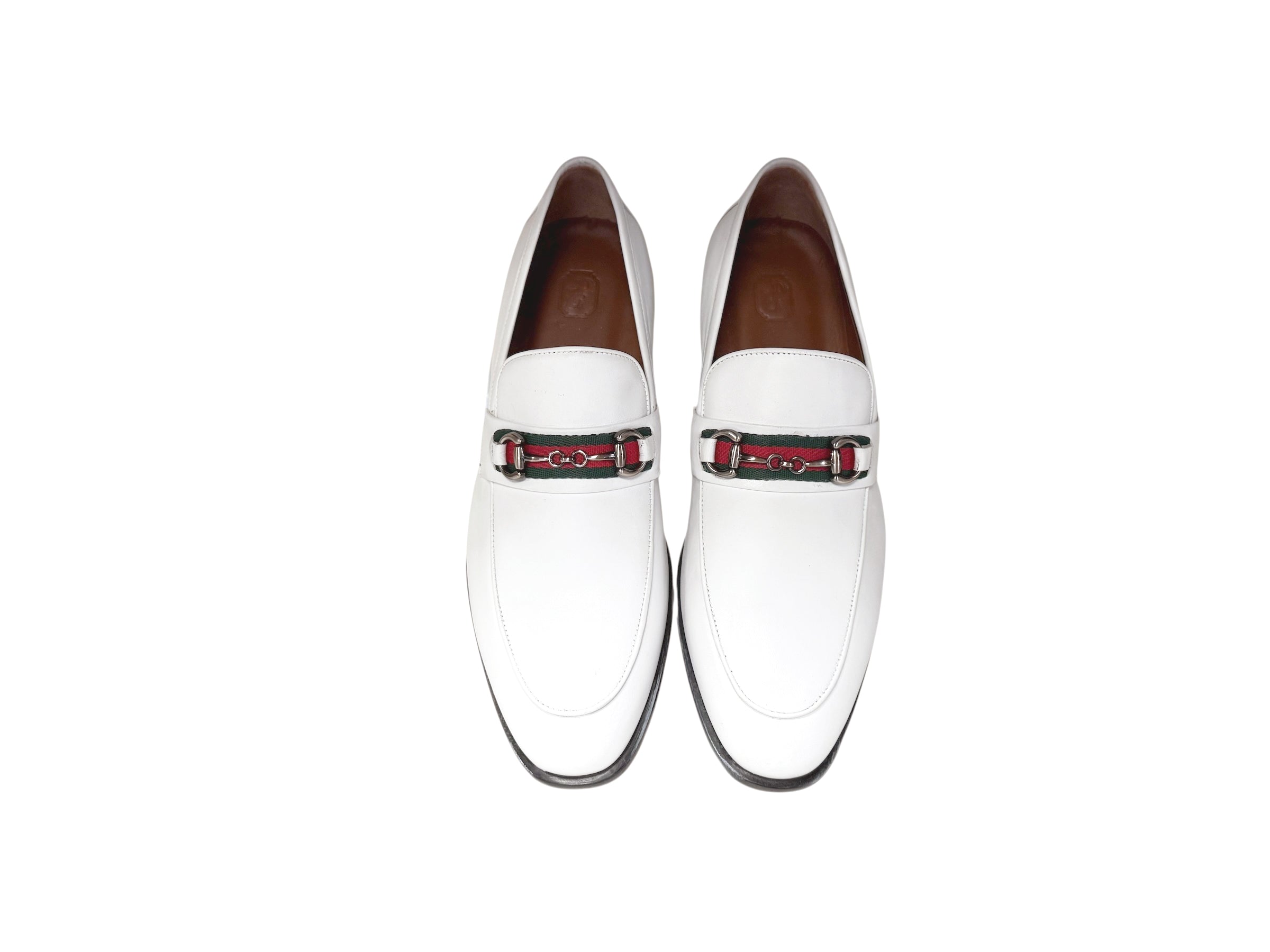 P0017 -Borris- Buckle Loafer- White