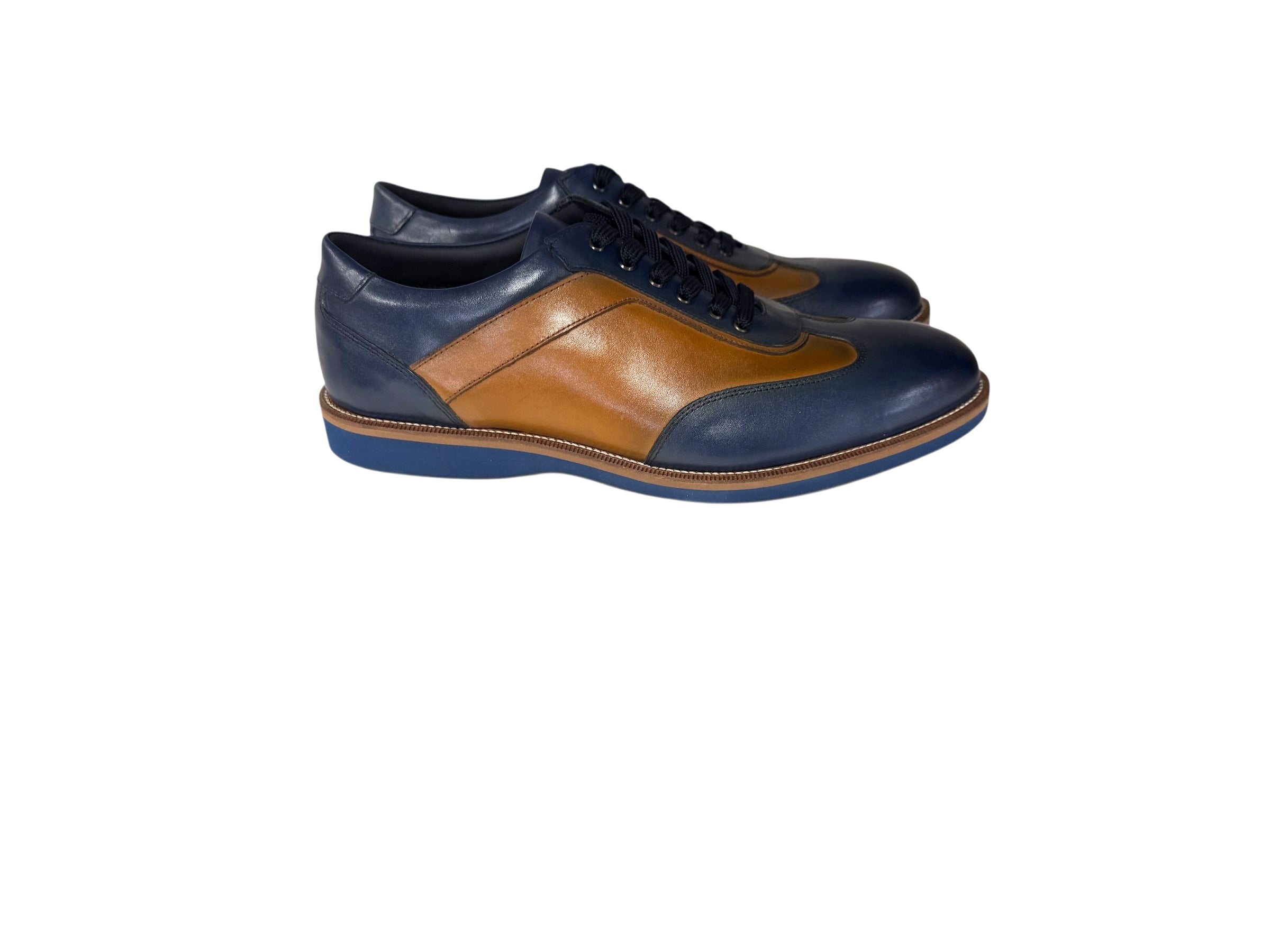 P01011 Dakota Two tone sneaker-Navy