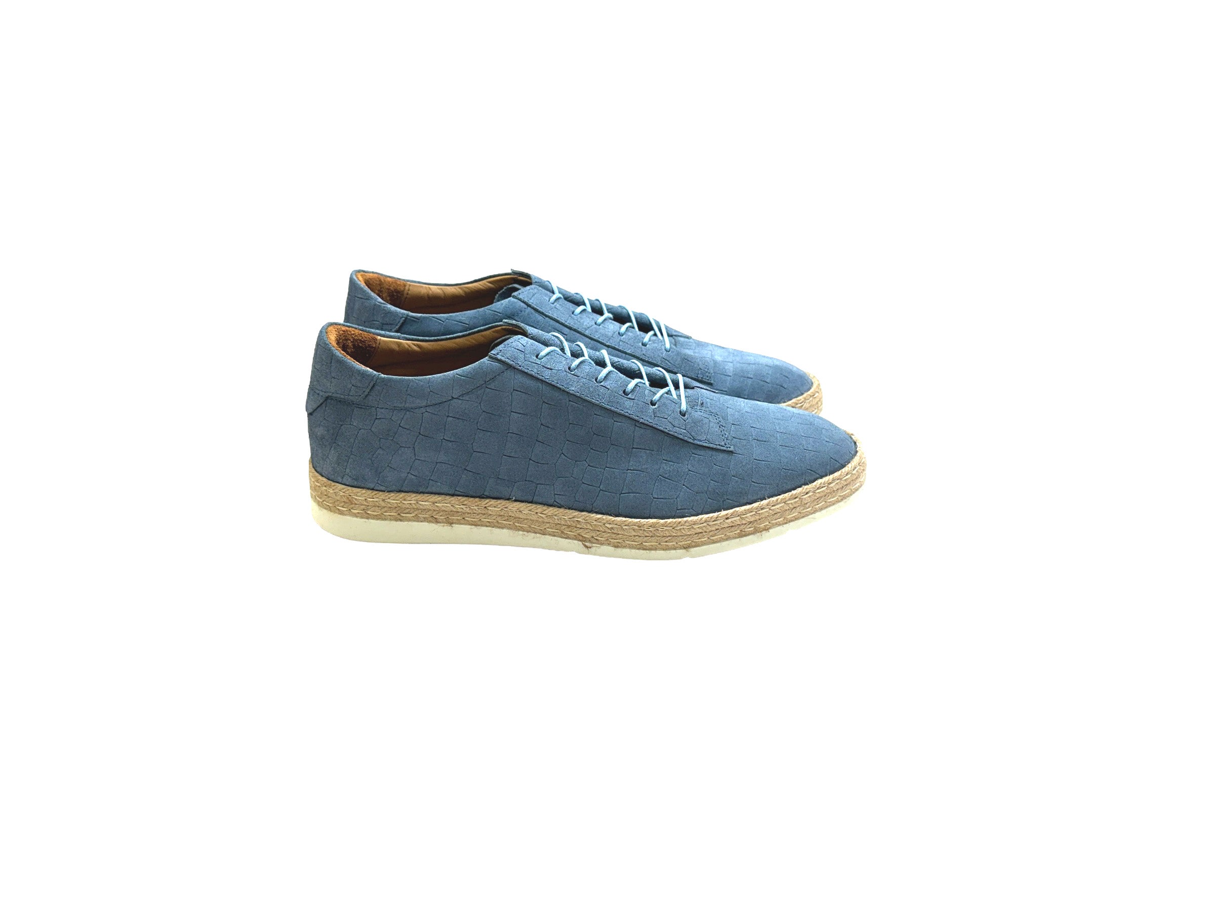 P01062 Monaco Crocco print sport- Blue