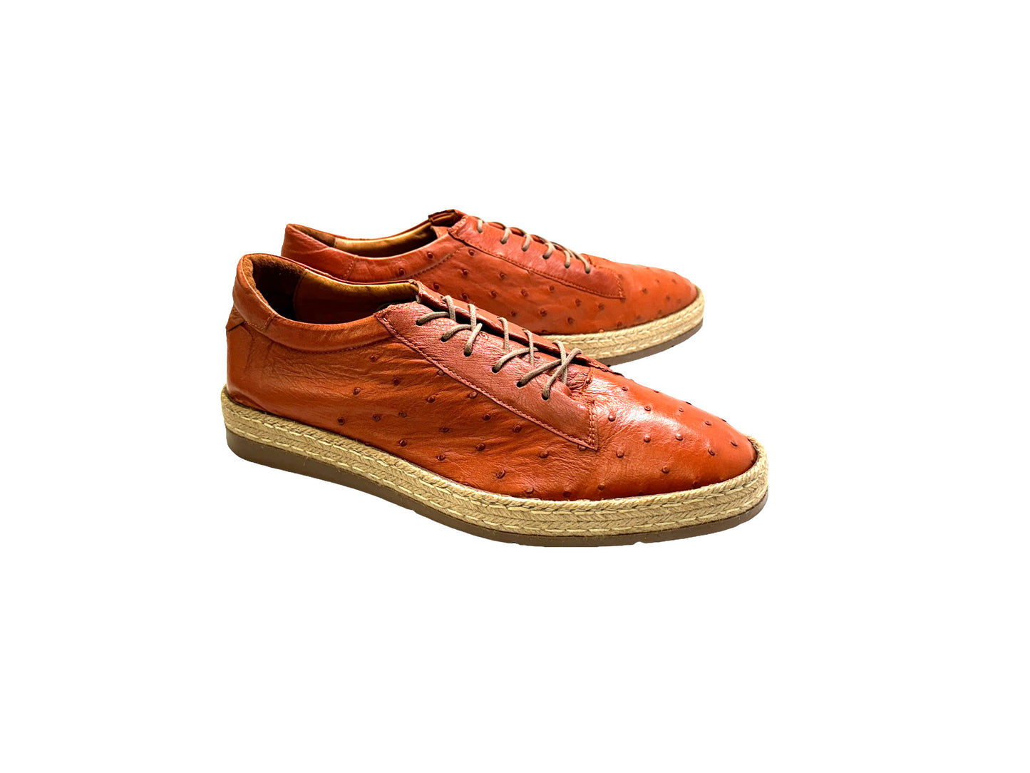 P0103 Monaco Genuine Ostrich- Tan