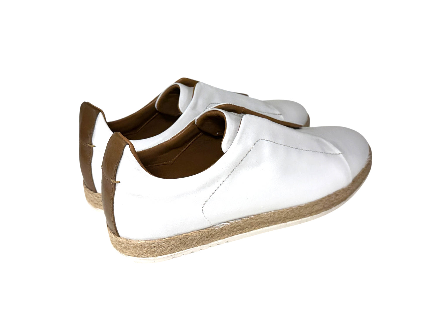 P01007 Sportivo- Elastic Vamp- White