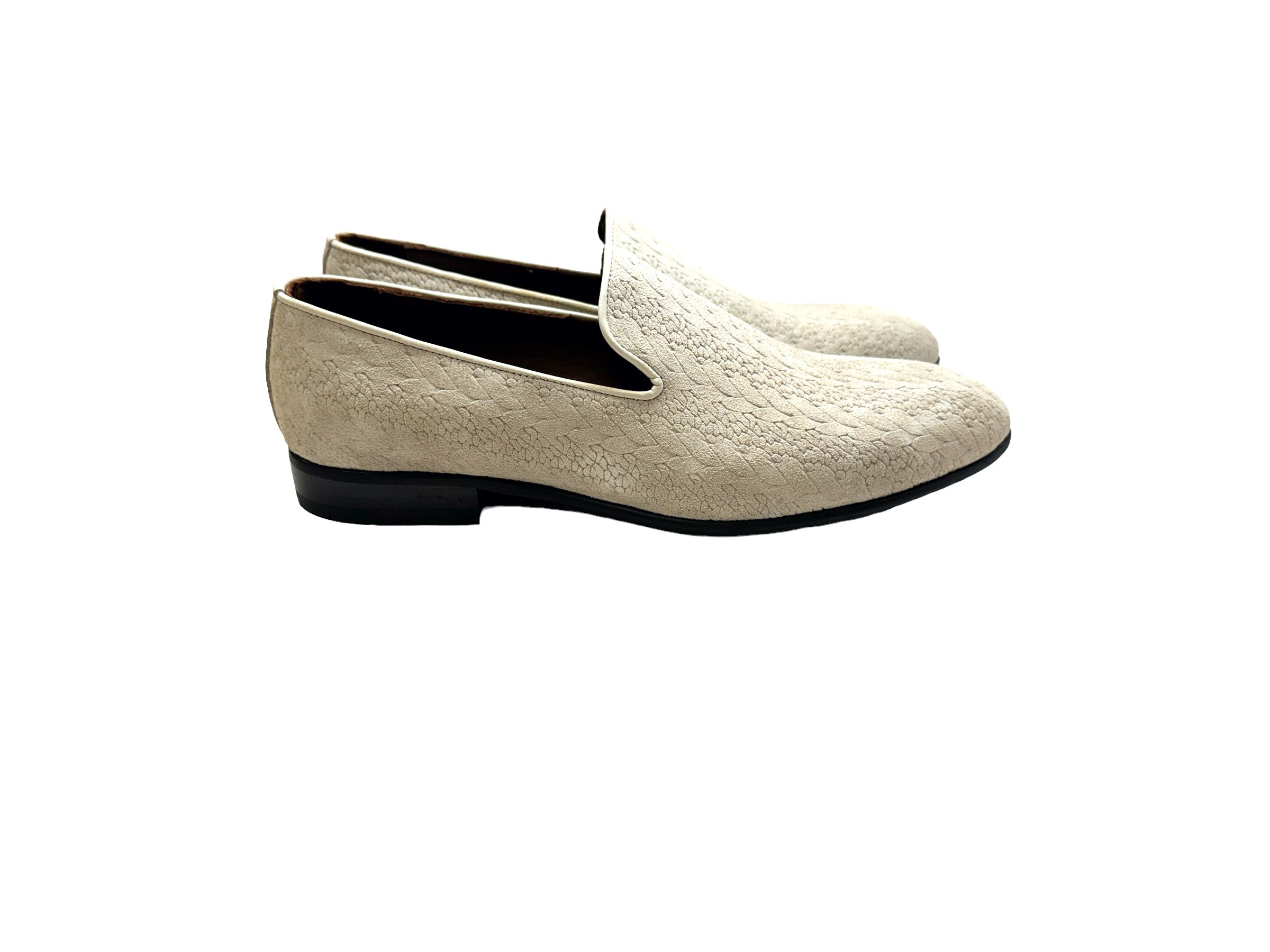P000505 - Warren Loafer Beige Suede