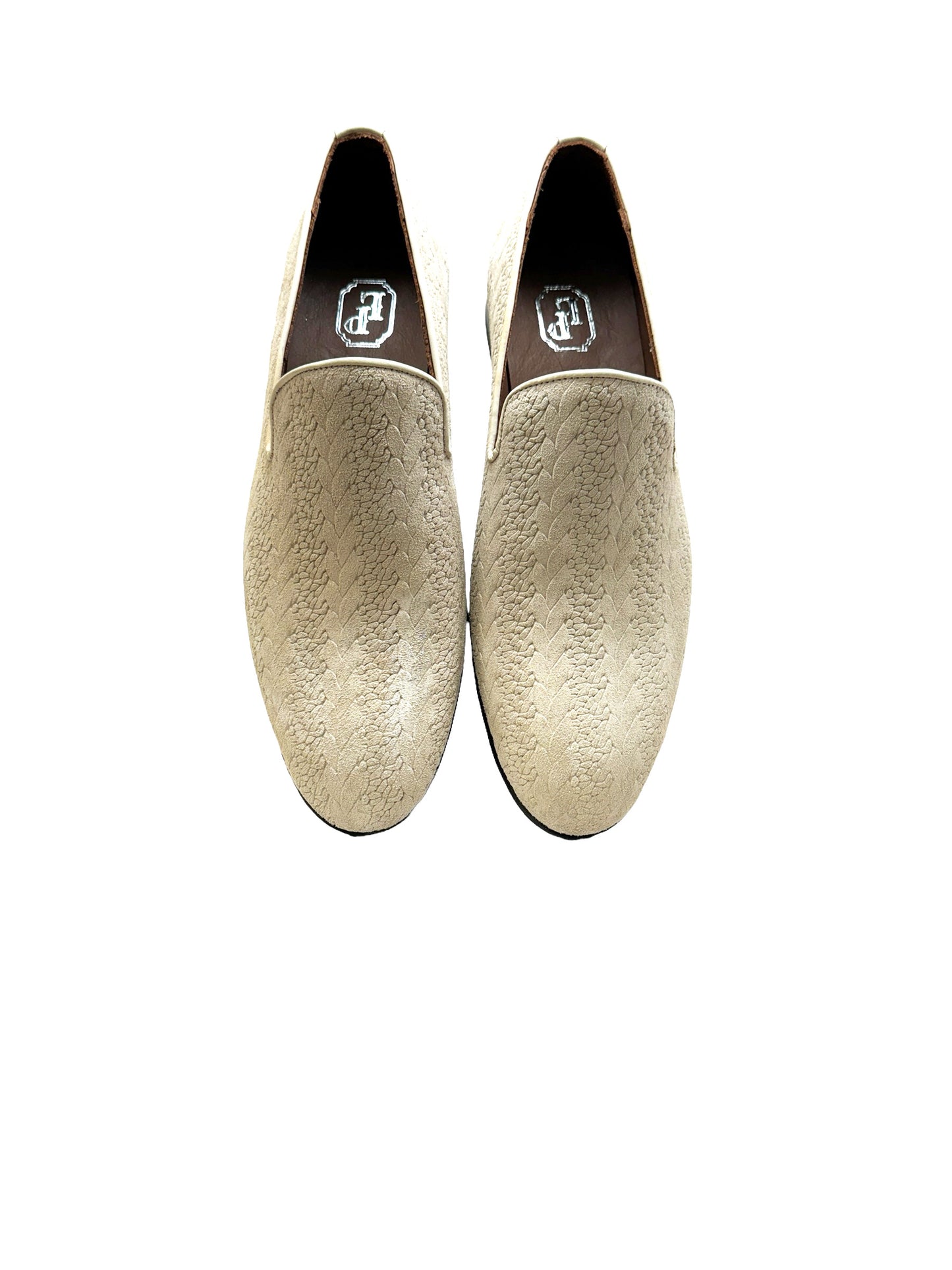 P00055 - Warren Loafer Beige Suede