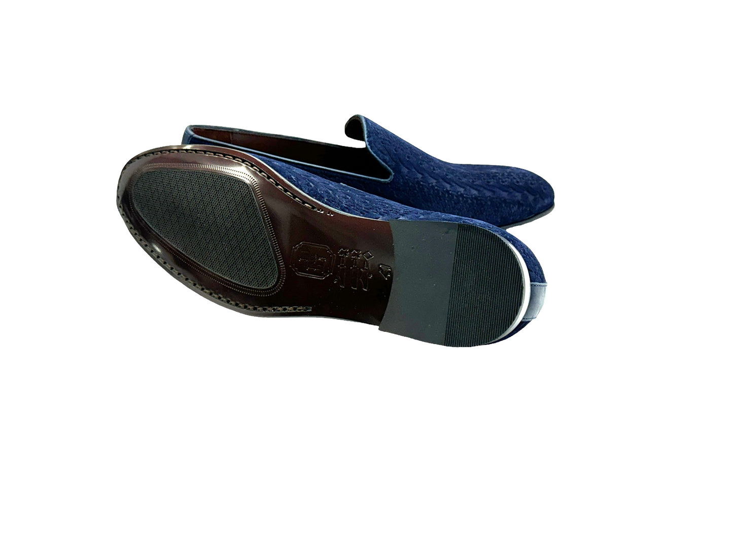 P00056 - Warren Loafer Navy Suede