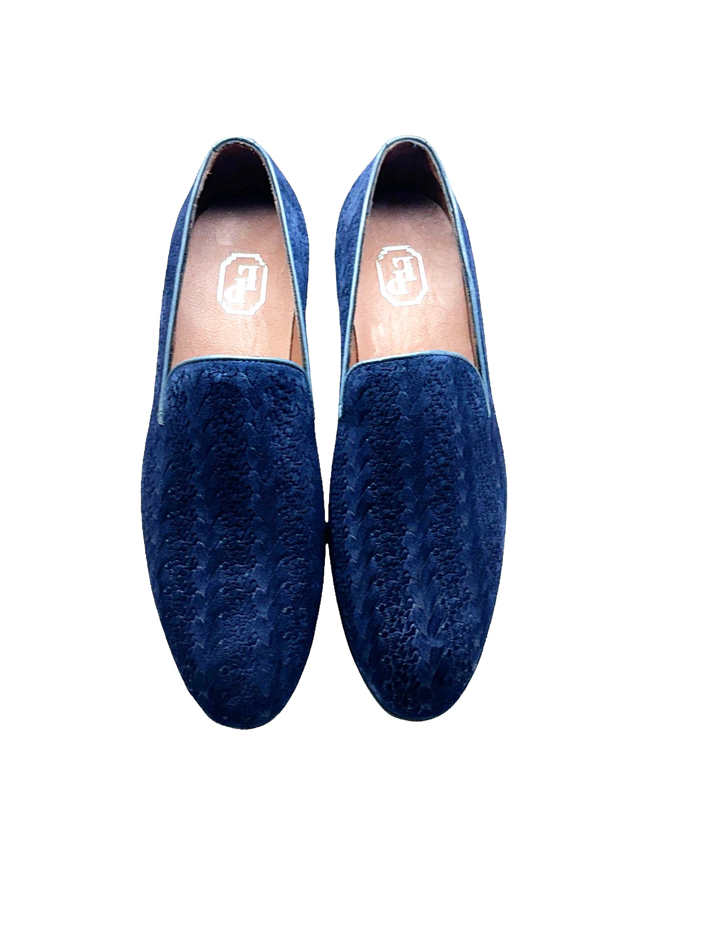 P00056 - Warren Loafer Navy Suede