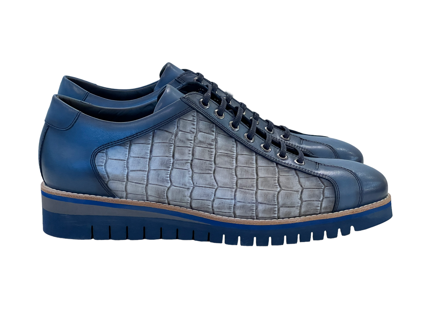 C213-4005HS Sport Comfort Fashion-Blue+Taupe
