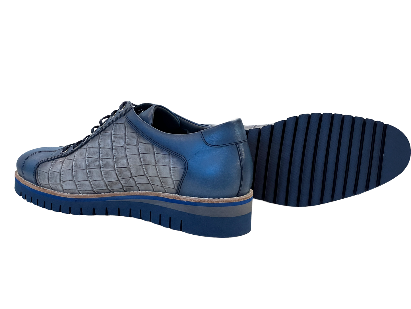 C213-4005HS Sport Comfort Fashion-Blue+Taupe