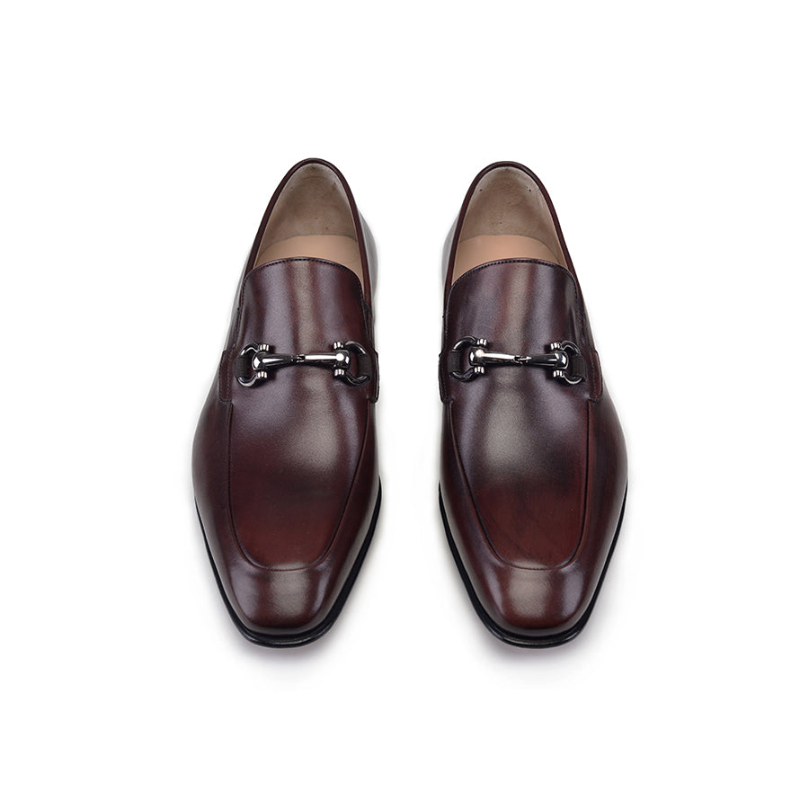 P000512 - 4770 Brown Buckle Loafer