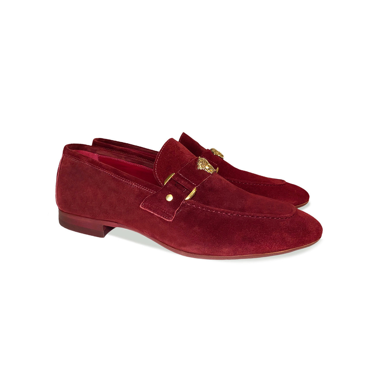 P000665-5229S Burgundy Suede