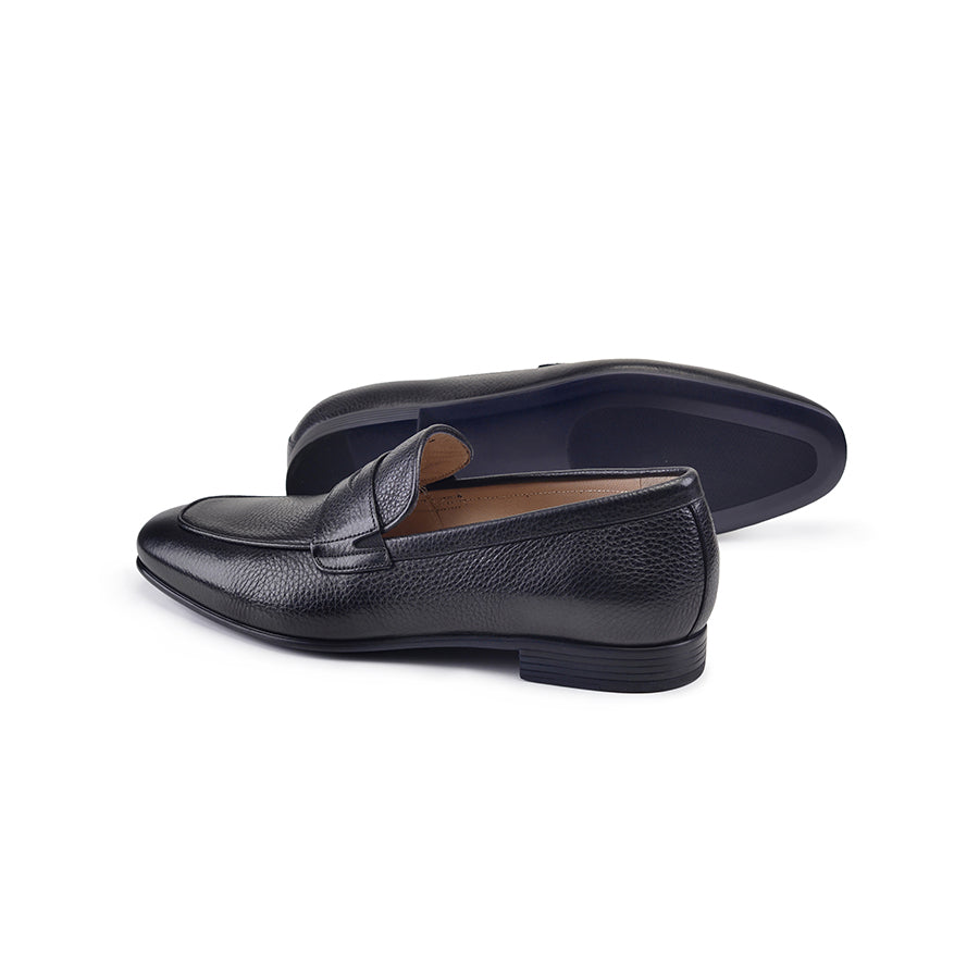 P000520 -5820 Black Dress Casual Penny Loafer