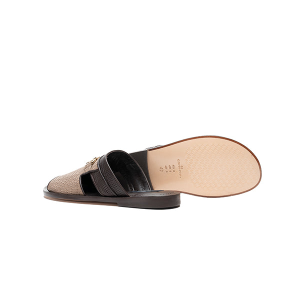 C002-Corrente 5827 Sandal- Pebble