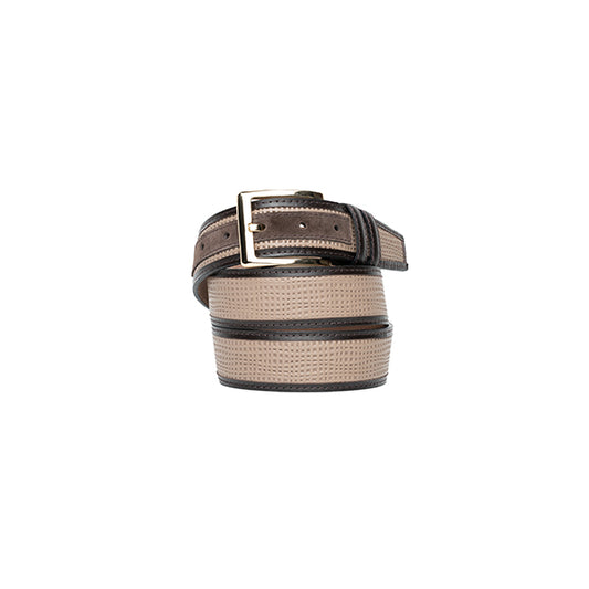 CBelt -5827 Design Lether Belt - Pebble
