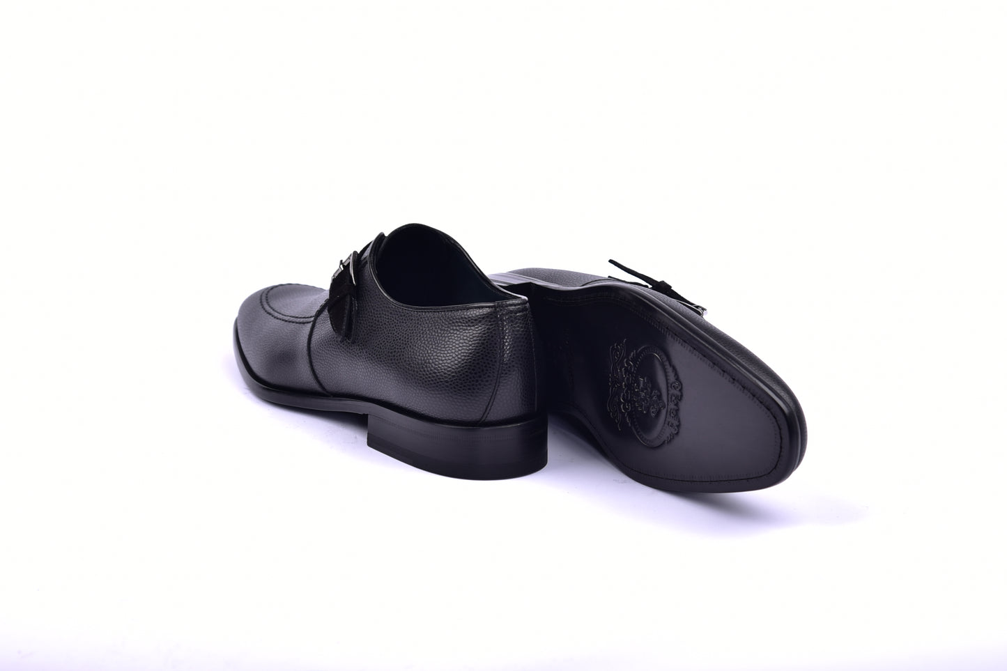 C05-6471 Monk strap-Black