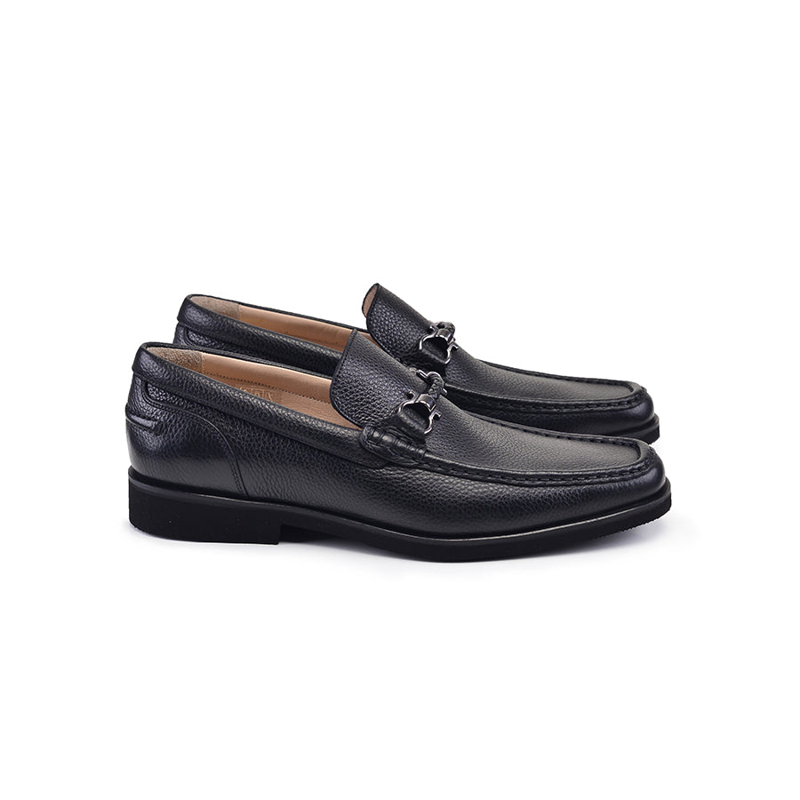 P000518 -9496 Black Dress Casual Loafer