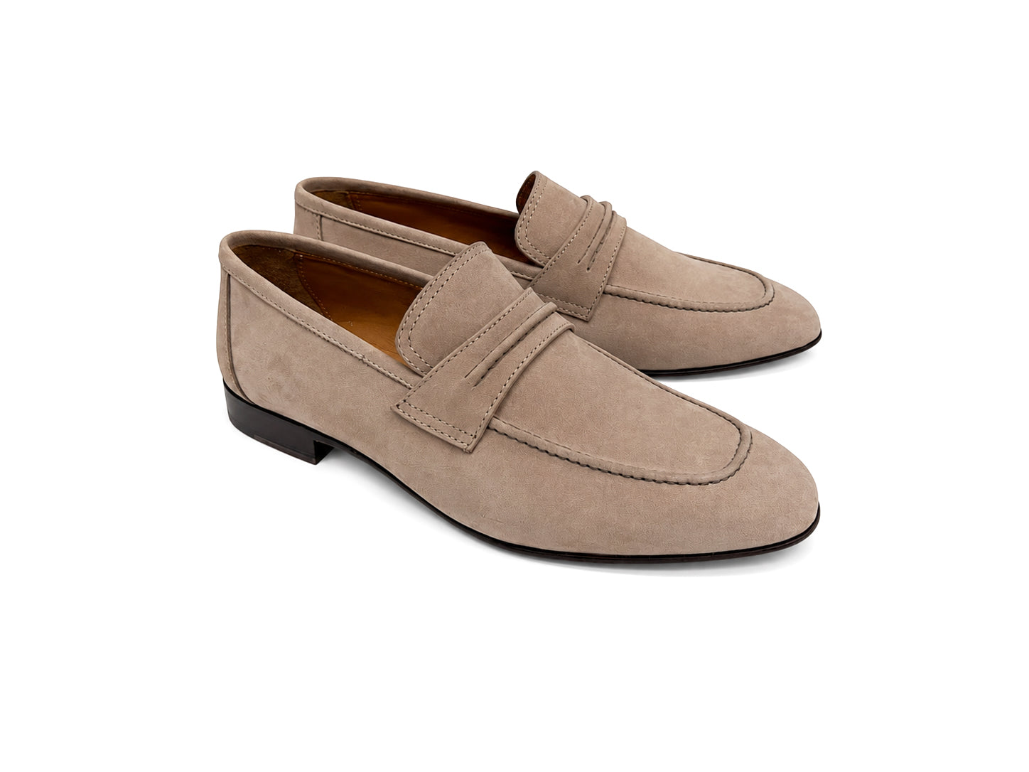 CU0003 -1378 Nubak Loafer -Beige