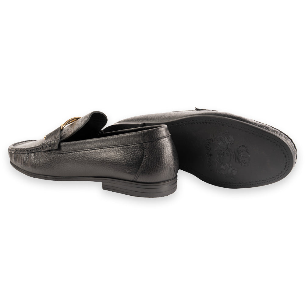 P0213 -3218 Deer V buckle- Black