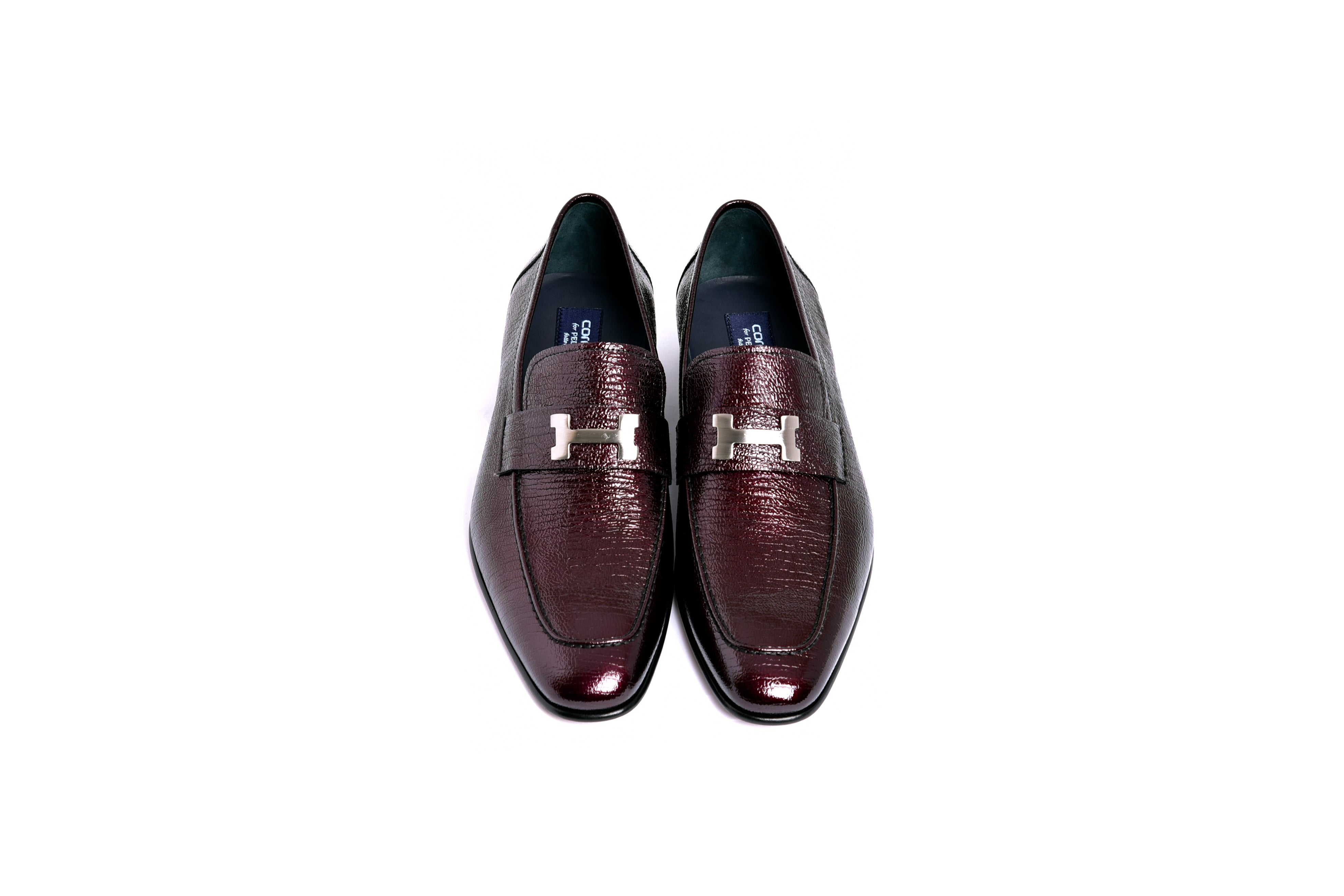 C01999-5760V H buckle Vita Calf Skin-Burgundy