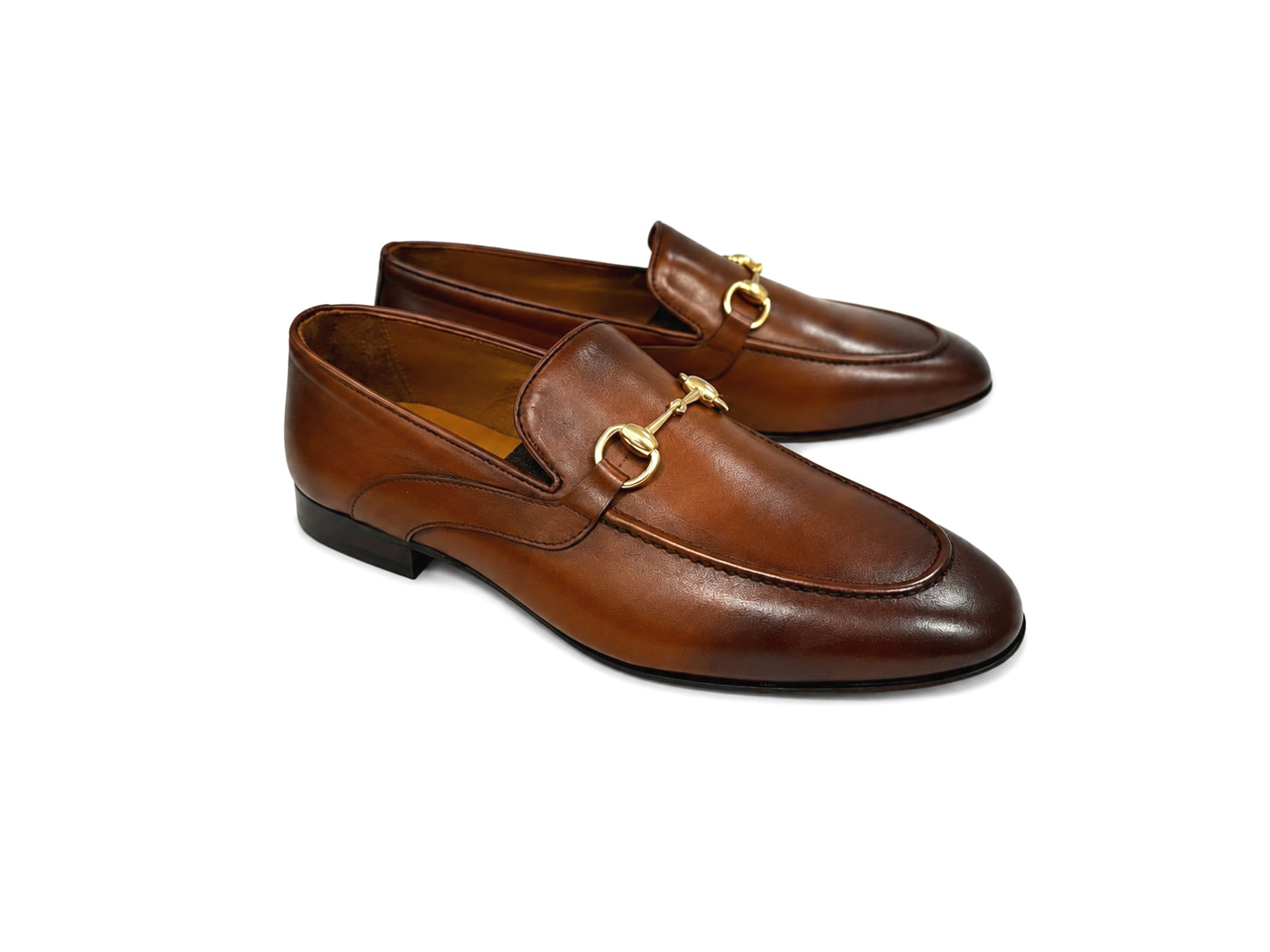 CU00023 -7195 Bit buckle loafer- Tan