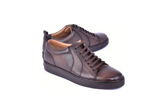 C0013018-7233 Fashion Sneaker- Brown