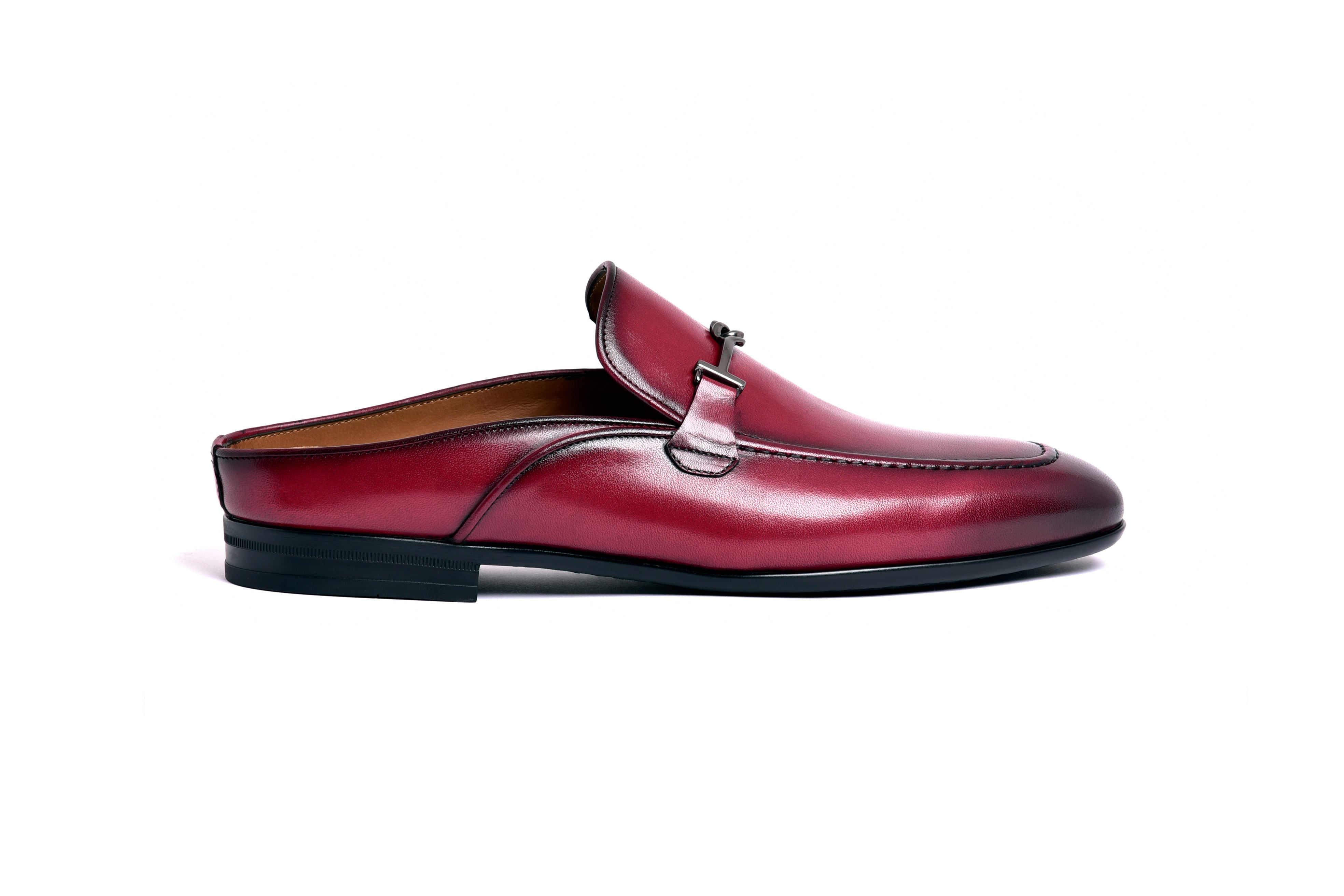 C165-8248 Burgundy Mule (Slip-On)