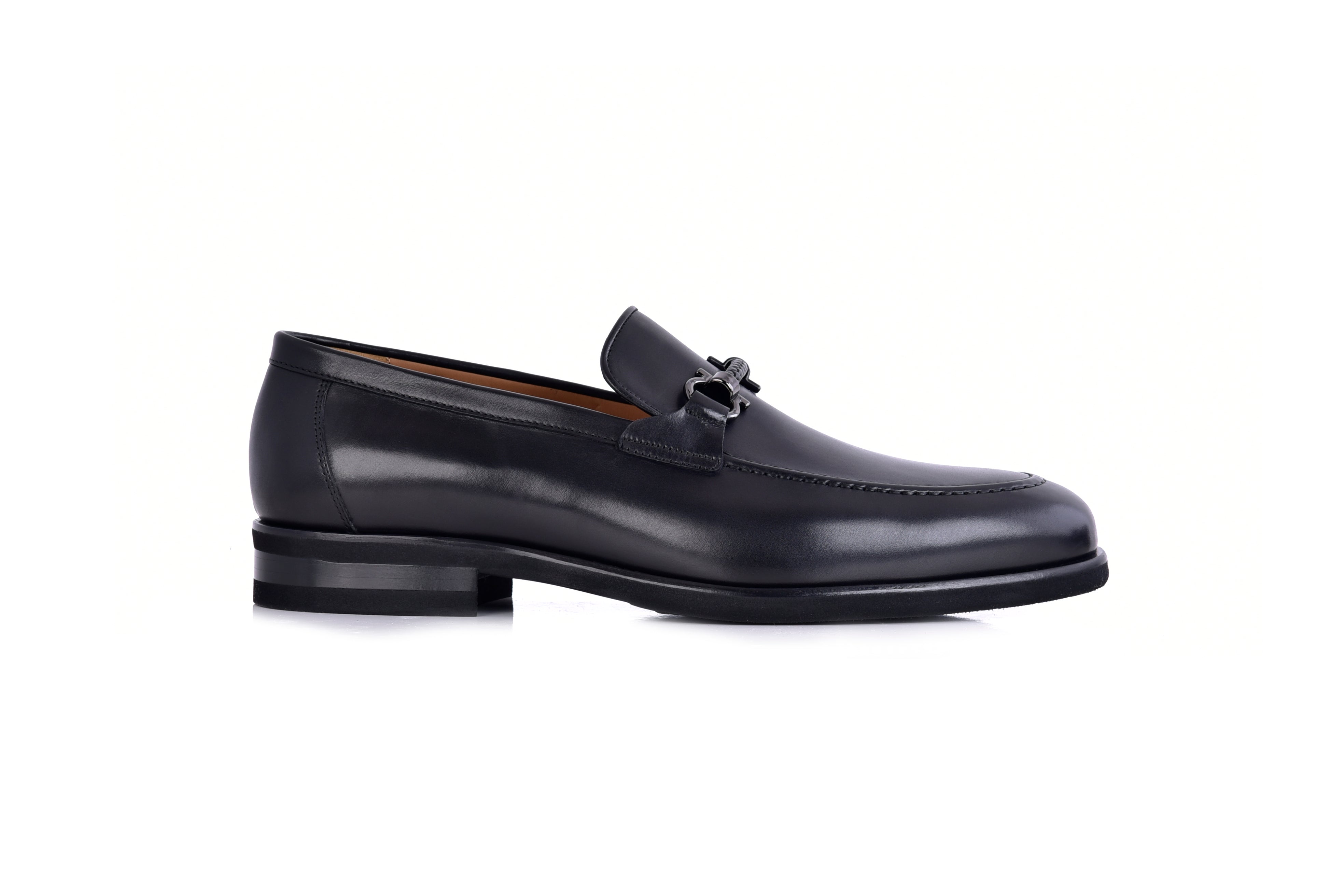 C000134-8413 Buckle loafer- Black