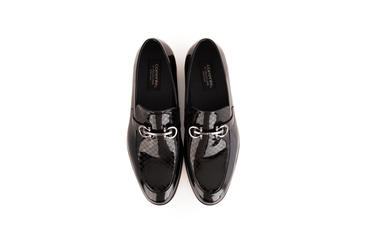 C0124-8423 Buckle Formal loafer- Black