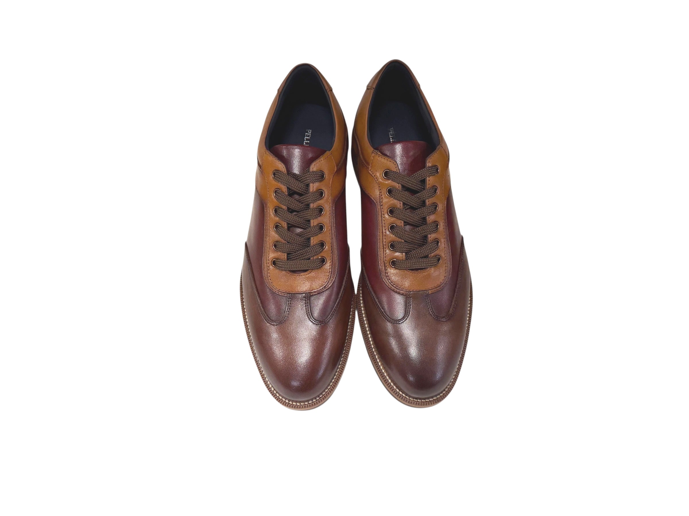 P01012 Dakota Two tone sneaker-Brown