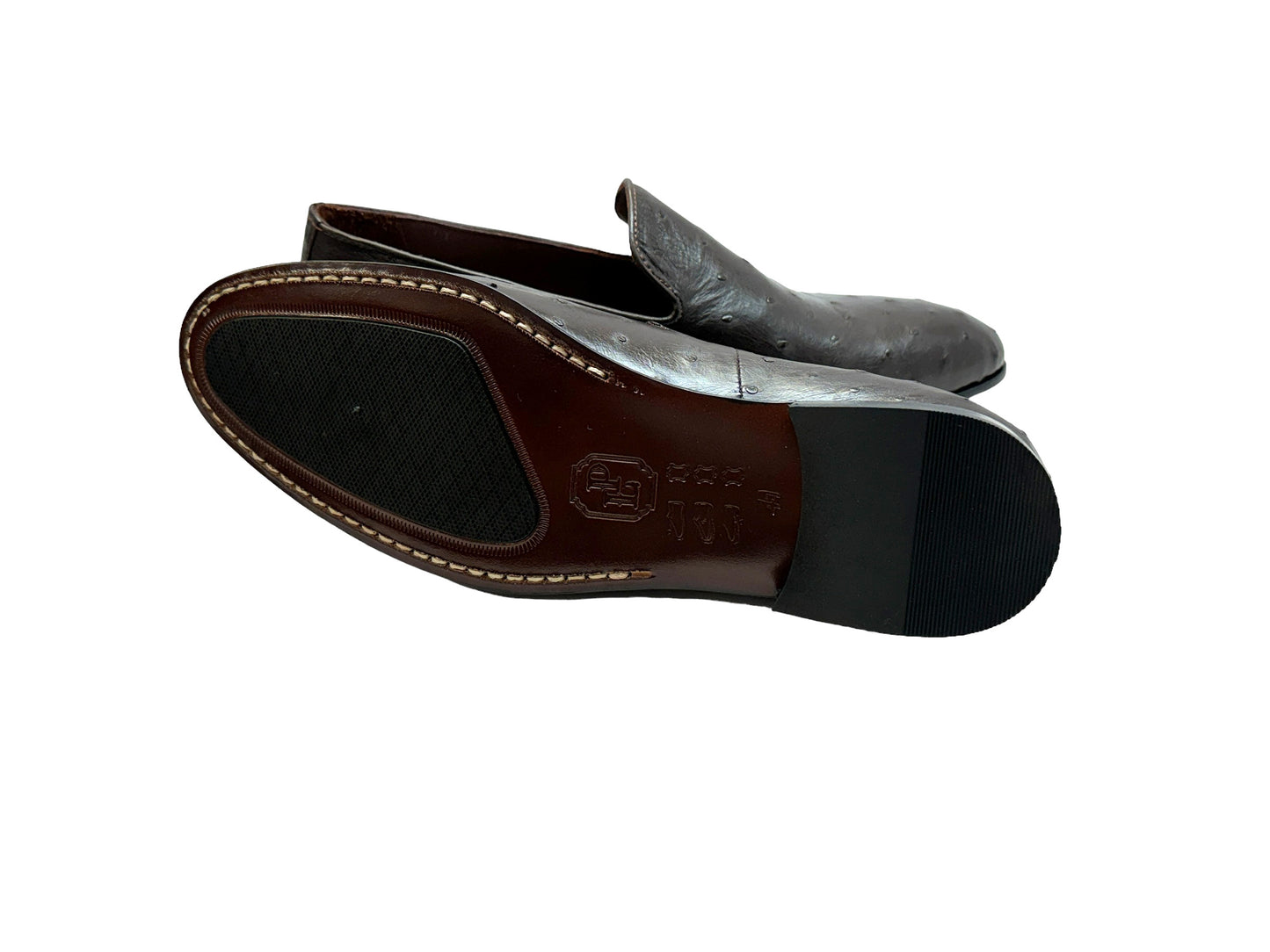 P00058 - Warren Ostrich Loafer- Brown