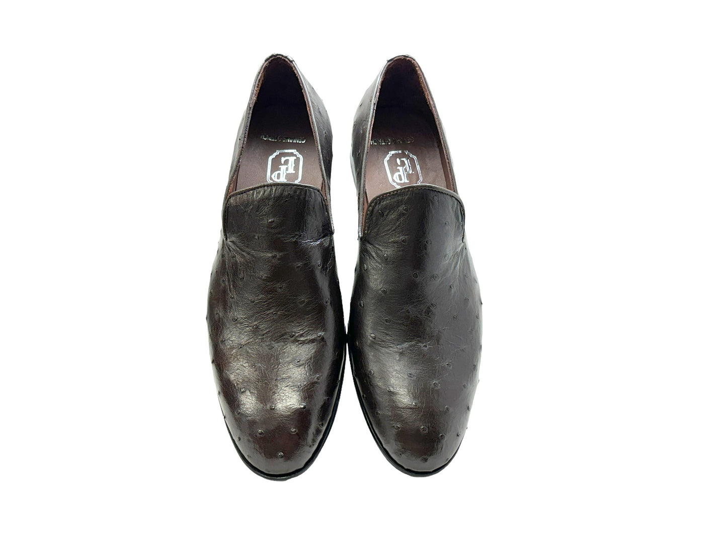 P00058 - Warren Ostrich Loafer- Brown