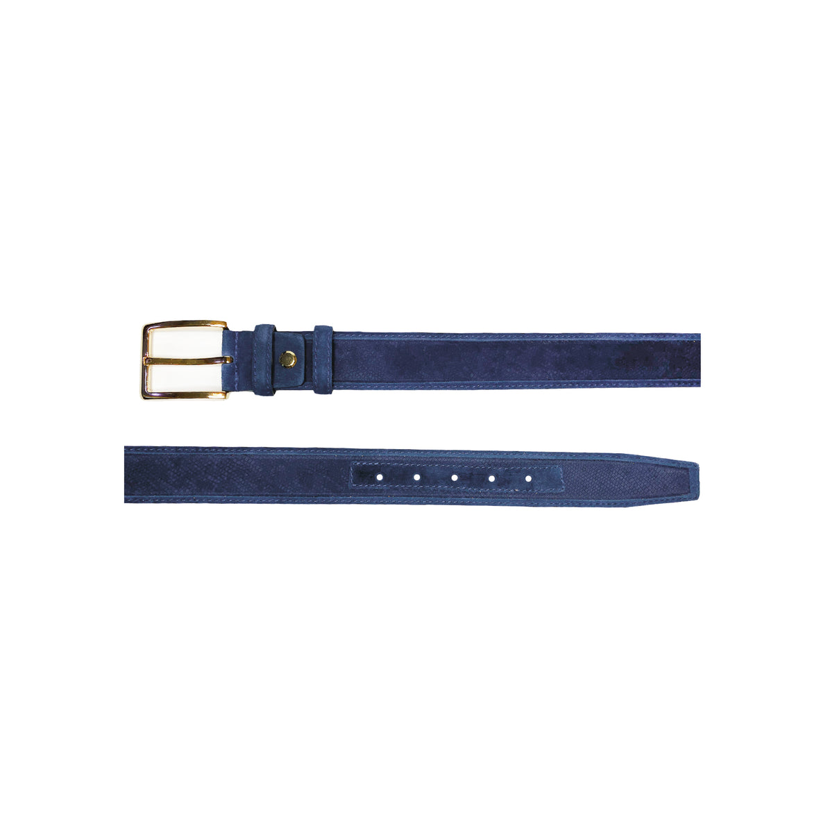 CBelt-5776 Smooth Leather Belt-Burgundy main image 1