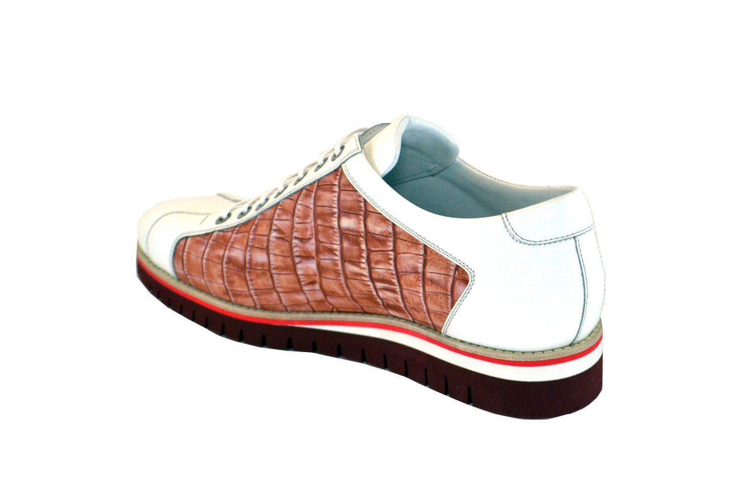 C214-4005 Fashion Sneaker- White