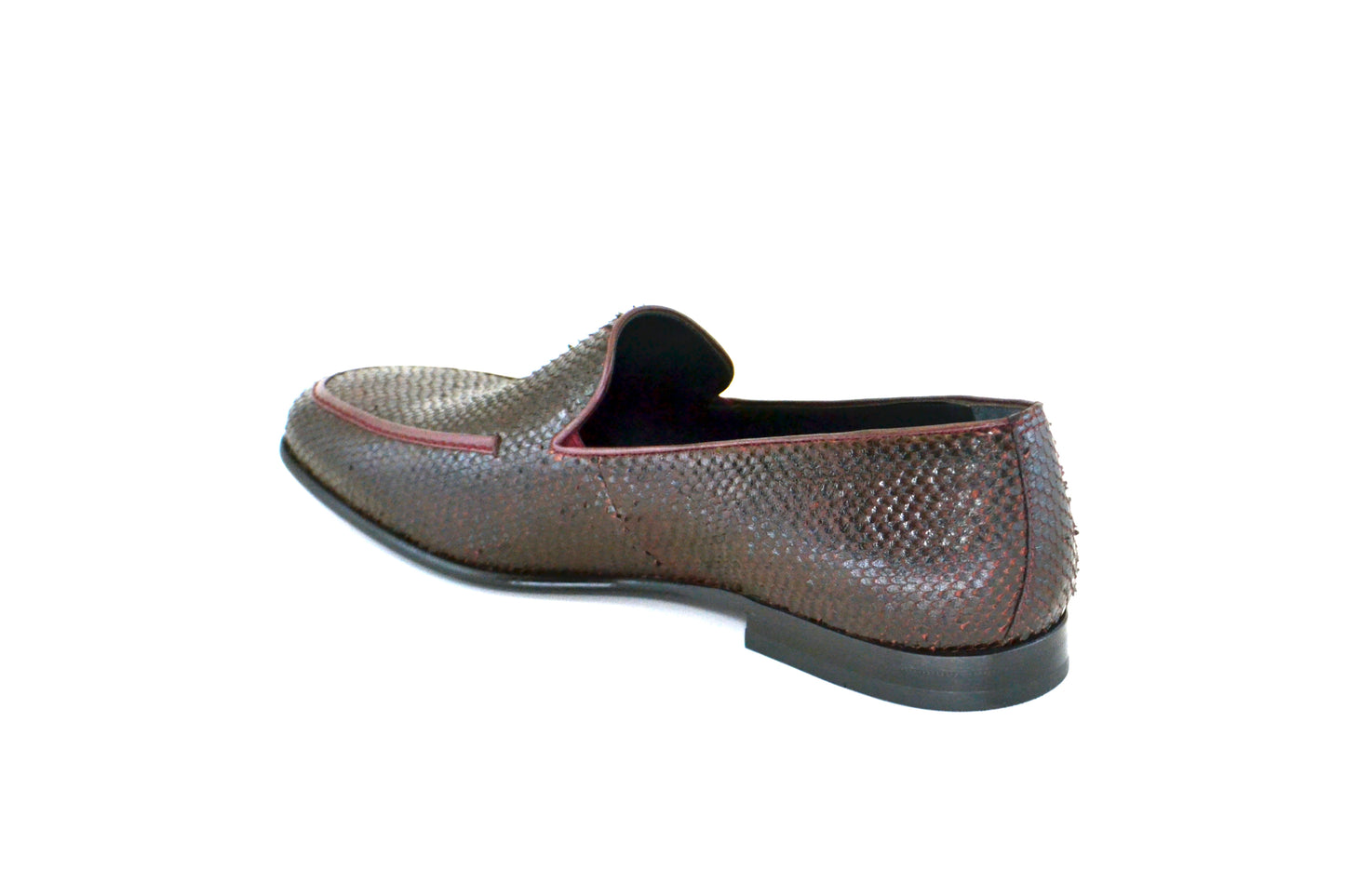 C1-5604 Python Loafer- Burgundy