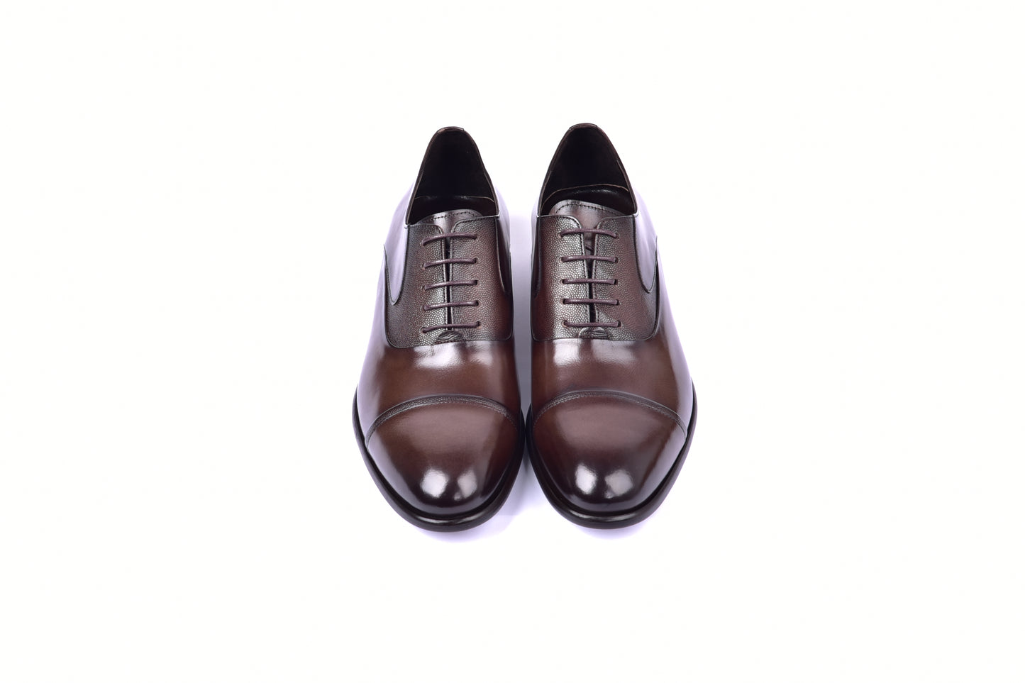 C001201-5256 Cap toe Lace up- Brown