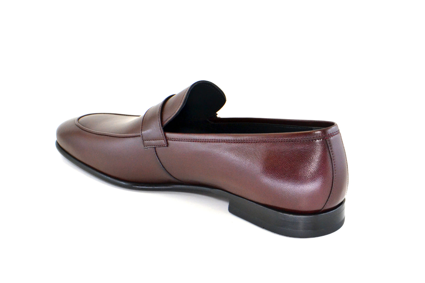 C114-5605 Side Logo loafer - Burgundy