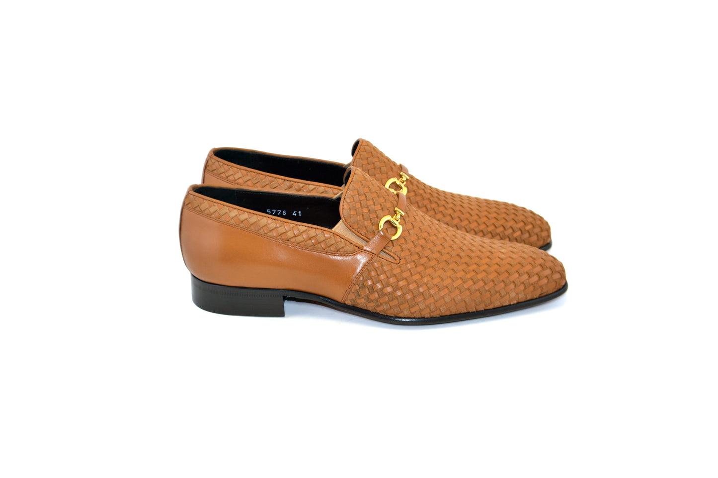 C0224-5776 Buckle hand woven Loafer Tan