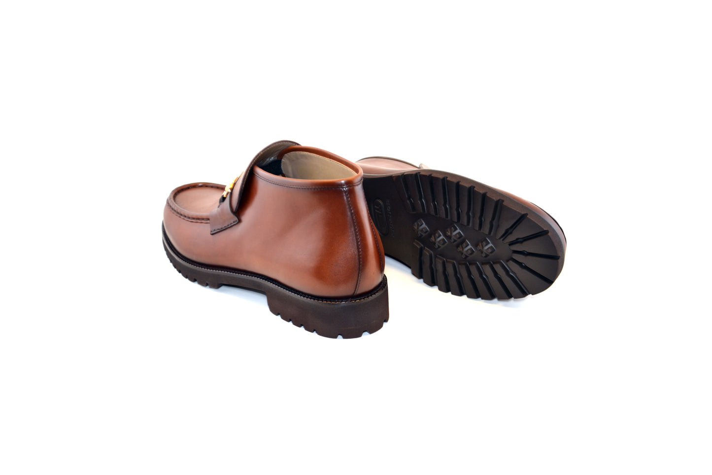 C030-5786 Bit Buckle Ankle boot- Tan